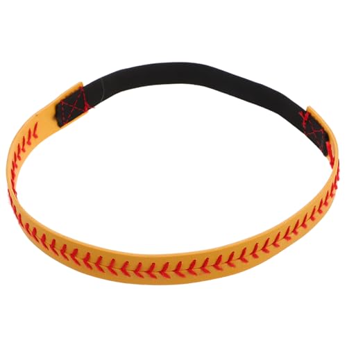 FRCOLOR Modisches Stirnband Mit Baseball-muster Elastisches Haar-accessoire Für Sport Softball Baseball-aktivitäten von FRCOLOR
