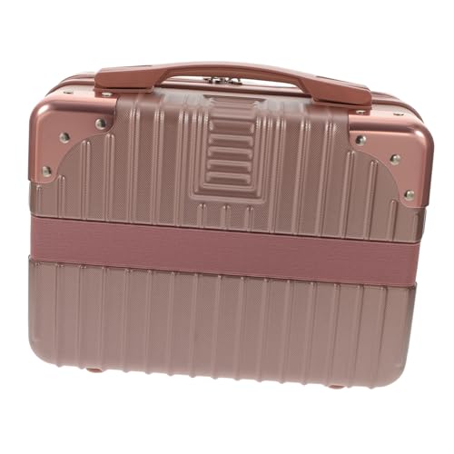 FRCOLOR 14-Zoll-handkoffer Tragbarer Make-up-Organizer Abs Kratzfest Reisekoffer Aufbewahrungskoffer Für Toilettenartikel von FRCOLOR