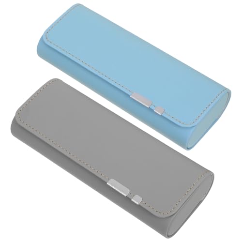 FRCOLOR Hartschalen-Brillenetui Leder-Schutzhülle Brillen-Aufbewahrungsetui Sonnenbrillen-Organizer Tragbare Brillenbox Für Unisex FRCOLOR Hartschalen-Brillenetui Leder-Schutzhülle Brillen-Aufbewahrungsetui Sonnenbrillen-Organizer Tragbare Brillenbox Für Unisex von FRCOLOR