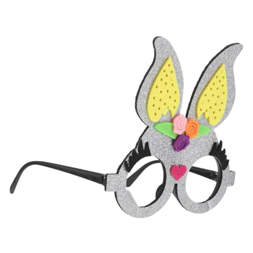 FRCOLOR Osterhasenbrillen Für Junge Mädchen Party-zubehör Osterhasen-masken Basteln Hasenbrillen Für Urlaubskostüm Maskenbälle-accessoire von FRCOLOR