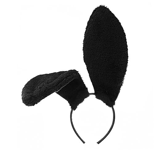 FRCOLOR Lovely Bunny Ear Flannelette Haarband Kreatives Party-headwear Für Erwachsene Für Cosplay Und Festlichkeiten Bequem Und Dekorativ von FRCOLOR