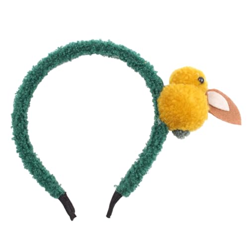 FRCOLOR Hasenohr Stirnband tier haarreif fasching haarreif Tier Haarband haarreif grün plüsch haarband Osterparty-Stirnband Kopfschmuck für die Osterparty Hasenkopfschmuck Green von FRCOLOR