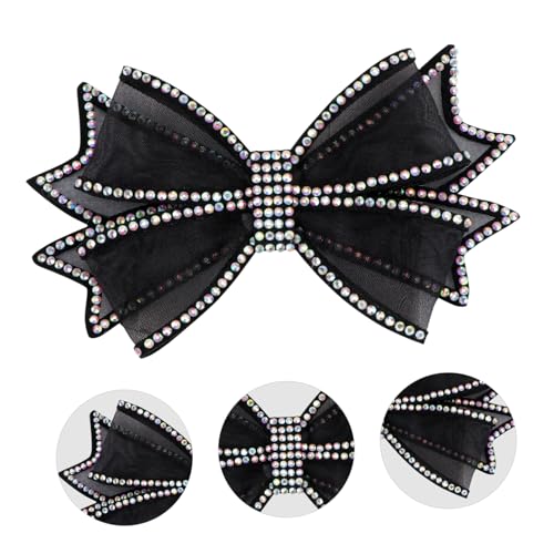 FRCOLOR Hausschuhe Blume Mit Bowknot Dekor Schuhe Blume Accessoire Schuhe Dekor Aus Mesh Material Kreative Dünne Schuhverzierung Für Damen von FRCOLOR