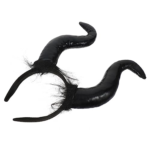 FRCOLOR Headband Für Halloween Teufelshörner Haarschmuck Kostümzubehör Für Partys Und Cosplay Bequemes Leichtes Design Für Erwachsene von FRCOLOR