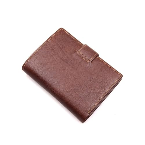 FRCOLOR Bifold-geldbörse Aus Echtem Retro-Design Für Herren Mit Kartenfächern Münzfach Für Kreditkarten Personalausweis Bargeld Hochwertige Verarbeitung Für Langlebigen Gebrauch Als von FRCOLOR