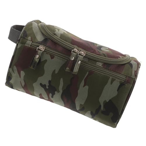 FRCOLOR Herren Kulturbeutel Kosmetiktasche Für Die Reise Tragbare Make-up-Tasche Für Die Reise Make-up-Pinsel-Organizer Makeup Tasche Mäppchen Reisekit Nylon Horizontaler Schnitt Fräulein von FRCOLOR