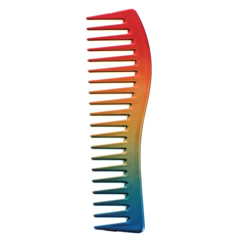 FRCOLOR Professioneller Haarkamm Antistatisch Breitzahn Haarkamm für Salon und Zuhause Styling Zahnkamm für Männer zur Kopfhaut von FRCOLOR