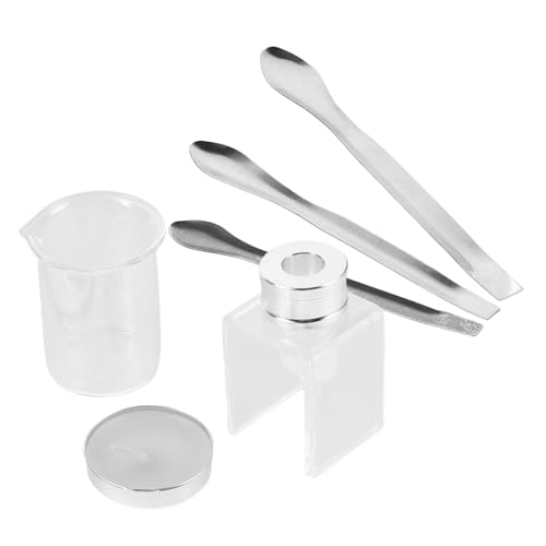 FRCOLOR Lippenstift-reparaturset Mit Messbecher Lippenstiftform Wachskerze Und Löffel Diy-zubehör Zum Selbstherstellen Und Reparieren Von Lippenstiften von FRCOLOR