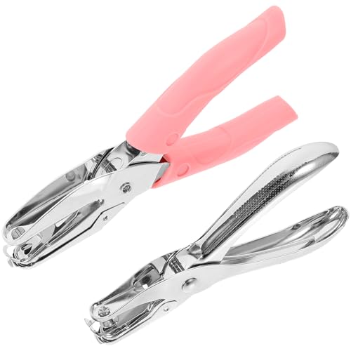 FRCOLOR Handlicher Herzförmiger Lochstanzer Für Büro Und Zuhause Tragbarer -lochstanzer Für Papier Für Bastelarbeiten Und Kreative Projekte Herzform von FRCOLOR