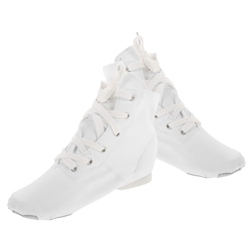FRCOLOR High Top Canvas Tanzschuhe Atmungsaktiv Jazzschuhe mit Stützendem Knöchelschutz Vielseitige Ballett und Yogasneaker für Mädchen und Jungen von FRCOLOR