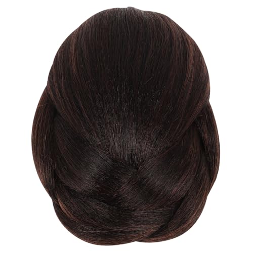 FRCOLOR Chignon Jaw Clip Bun Perücke Haarteil Haarknoten Verlängerung Für Mädchen Für Hochzeit Abschlussball Party von FRCOLOR