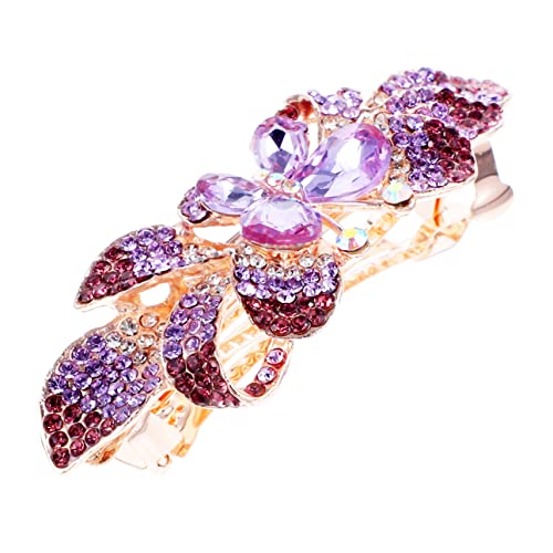 FRCOLOR Rhinestone Haarschmuck Glitzernde Dekorative Haarspange Für Damen Für Hochzeiten Und Festliche Anlässe Strass Elegantem Für Dickes Haar Langlebig Und Funkelnd von FRCOLOR