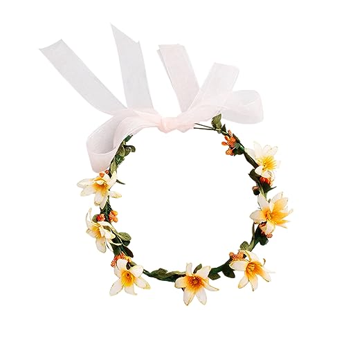 FRCOLOR Hochzeitshaarschmuck Für Frauen Haarbänder Für Damenhaar Haarschmuck Für Kinder Damen Stirnbänder Haarschmuck Für Damen Frauen Stirnband Hochzeitskleid Braut Zubehör von FRCOLOR