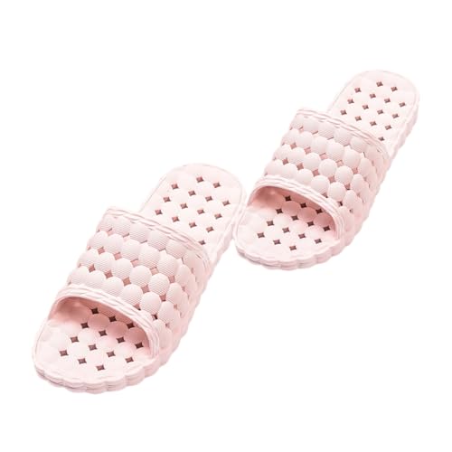 FRCOLOR Hohlraum Badeschlappen Damen Herren Rutschfeste Hausschuhe Badezimmer Atmungsaktiv Drainer Slipper Leichte Sommersandalen mit Rutschfester Sohle für Bad und Haushalt von FRCOLOR