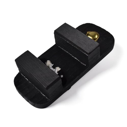 FRCOLOR Japanische Clogs Holzplattform Sandalen Damen Herren Sommer Hausschuhe mit Blütenmuster Bequem für Freizeit Party Outdoor Schuhe von FRCOLOR