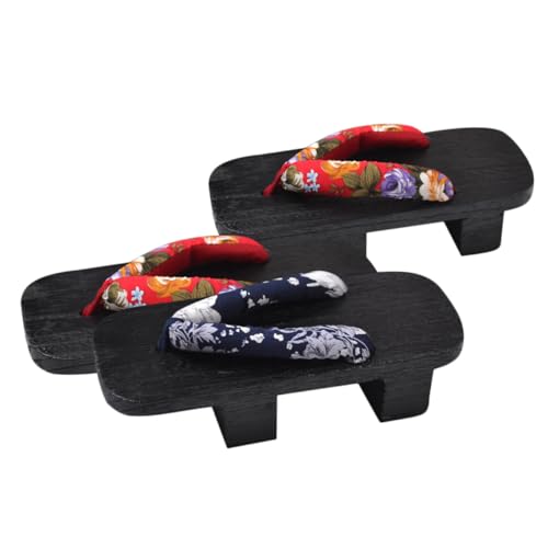 FRCOLOR Japanische Clogs Holzschuhe Unisex Zweizahnige Sommer Hausschuhe Slip Design Komfortable Freizeit Pantoletten für Damen Herren Geeignet für Fußumfang FRCOLOR Japanische Clogs Holzschuhe Unisex Zweizahnige Sommer Hausschuhe Slip Design Komfortable Freizeit Pantoletten für Damen Herren Geeignet für Fußumfang von FRCOLOR