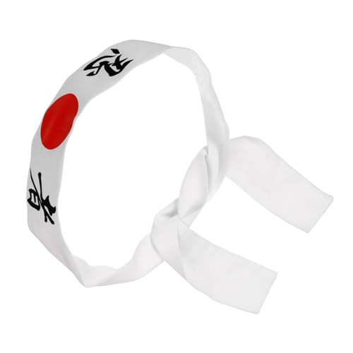FRCOLOR Japanisches Stirnband Dekoratives Karate-kopfband Breites Stirnband Für Männer Und Frauen Koch-accessoire Multifunktional Einsetzbar Für Party Und Mehr Aus Stoffmaterial von FRCOLOR