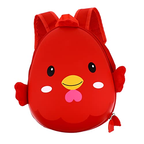 FRCOLOR Junge Mädchen Rucksack Cartoon Hühner Schultasche Kindergartenrucksack Für Bücher Snacks Handy Geldbörse Schlüssel Schule Tägliche Einkäufe Partys von FRCOLOR