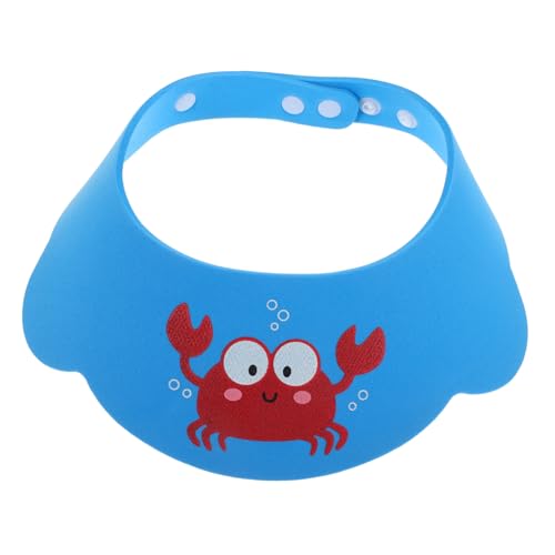 FRCOLOR Junge Mädchen-shampoo-kappe Aus Verstellbar Mit Ohrenschutz Haarwaschhut Für Kleinkinder Badevisier Zum Haarewaschen Für Junge Mädchen von FRCOLOR