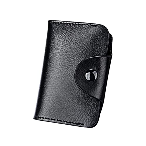 FRCOLOR Kartenetui aus echtem Leder funktionales Lederetui für Karten Geldbeutel in Orgelform erträgliche Geldbörse Funktionelle Ledergeldbörse Black FRCOLOR Kartenetui aus echtem Leder funktionales Lederetui für Karten Geldbeutel in Orgelform erträgliche Geldbörse Funktionelle Ledergeldbörse Black von FRCOLOR
