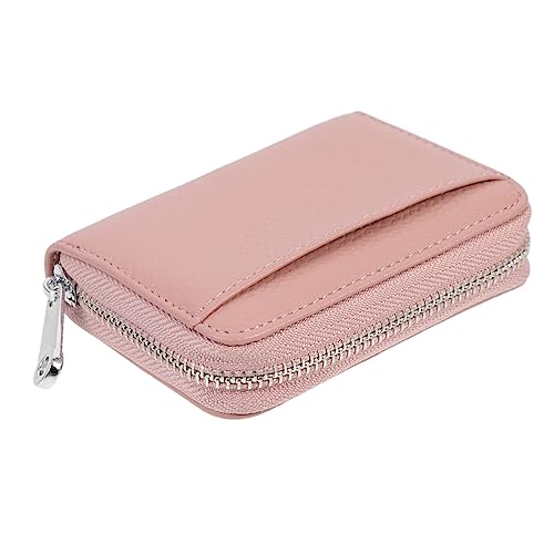 FRCOLOR Kartenetui mit Hoher Kapazität Brieftasche für Kleinkarten Langlebig Leicht zu Reinigen für Zuhause Unterwegs Hochwertigem von FRCOLOR