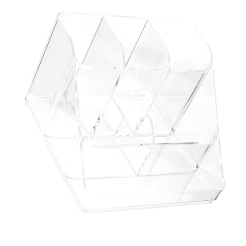 FRCOLOR Acryl-arbeitsplatten-organizer für Kosmetika Make-up-organizer Tablett Vitrinen Einfach Zu Verwenden Zu Reinigen Großer Make-up- für Die Aufbewahrungsbox für Kosmetikpinsel von FRCOLOR