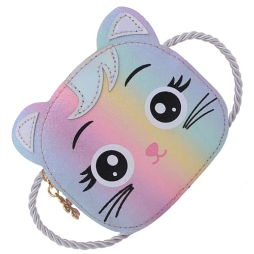FRCOLOR Mädchenhandtasche Mit Einhornmotiv Cartoon-umhängetasche Für Kleine Mädchen Praktische Tasche Für Täglichen Gebrauch Geräumig Für Schlüssel Und Kleinigkeiten von FRCOLOR