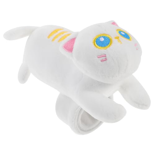 FRCOLOR Katzenförmiges Plüsch Snap Armband Niedliches Party Weiches und Bequemes Handgelenkband für für Feiern und Anlässe von FRCOLOR