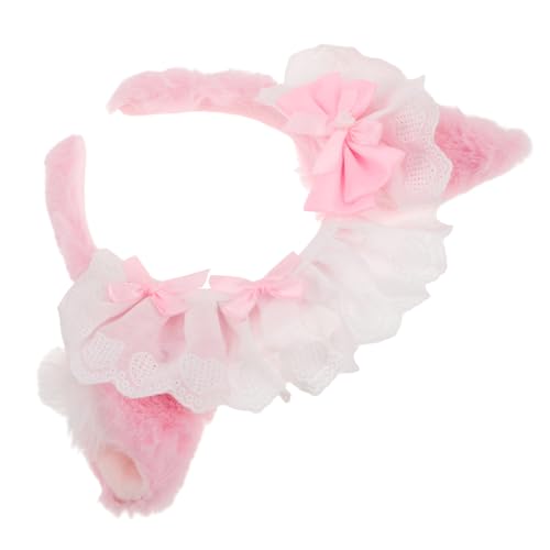 FRCOLOR Katzenohren-stirnband, Plüsch-katzenohren, Schleife, Haarband, Halloween, Cosplay, Kopfbedeckung, Kostümzubehör Für Make-up, Dusche, Teenager, Mädchen Und Frauen, Rosa FRCOLOR Katzenohren-stirnband, Plüsch-katzenohren, Schleife, Haarband, Halloween, Cosplay, Kopfbedeckung, Kostümzubehör Für Make-up, Dusche, Teenager, Mädchen Und Frauen, Rosa von FRCOLOR