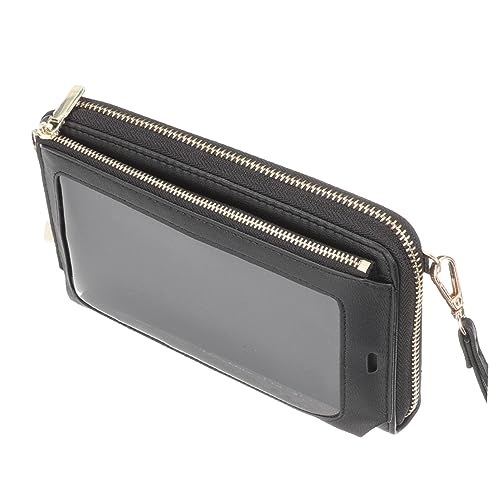 FRCOLOR Handytasche Aus Pu Mit Geldbörse Für Damen Armband Tasche Mit RFID Schutz Für Handy Geld Karten Und Lippenstift Kratzfest Und Schmutzabweisend von FRCOLOR