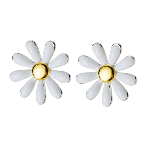 FRCOLOR Kleine Ohrstecker mit Weißer Blüte Leichte Hochwertige Blüten Ohrringe für Damen Eleganter Schmuck Passend zu Freizeit und Partyoutfits FRCOLOR Kleine Ohrstecker mit Weißer Blüte Leichte Hochwertige Blüten Ohrringe für Damen Eleganter Schmuck Passend zu Freizeit und Partyoutfits von FRCOLOR
