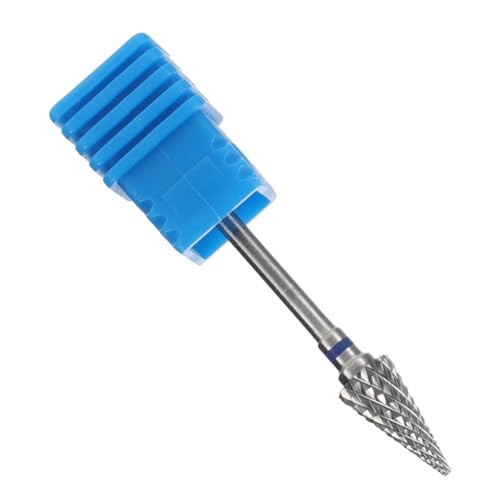 FRCOLOR Kleine Regenschirm-tungsten-nagelbohrer Für Maniküre Wiederverwendbarer Schleifkopf Für Nagelhautpflege Geeignet Für Professionelle Nagelstudios Präzise Politur Und Reinigung von FRCOLOR