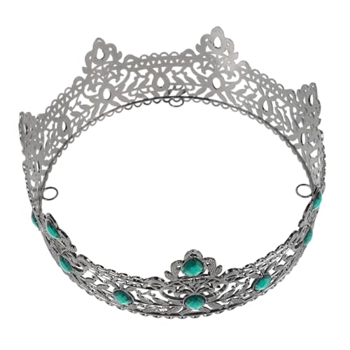 FRCOLOR König Krone Für Herren Mit Strass-verzierungen Mittelalterliches Kostüm-accessoire Für Geburtstag Abschlussball Halloween von FRCOLOR