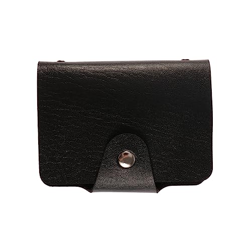 FRCOLOR Kompakte PU Kreditkartenhülle mit Fächern Leichtes Sicheres Kartenetui für Damen und Herren Platzsparend und Robust für Reisen und Alltag von FRCOLOR