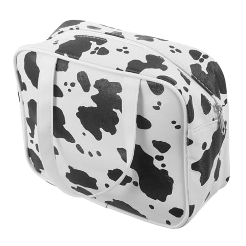 FRCOLOR Tragbare Reise Make Up Tasche für Toilettenartikel Kosmetiktasche für Frauen für Flugreisen mit Praktischem Griff und Viel Stauraum von FRCOLOR