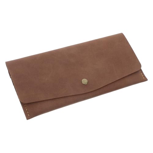 FRCOLOR Kompaktes Snap Clutch Portemonnaie aus hochwertigem Material Unisex Geldbörse mit Mehrfachen Kartenfächern Praktischer Geldhalter und Münzfach Kleines Portemonnaie für Damen und von FRCOLOR