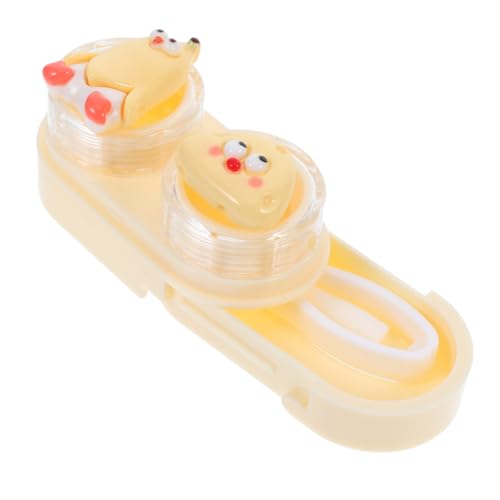 FRCOLOR Kontaktlinsenbehälter Mit Niedlichem Cartoon-Design Tragbarem Aufbewahrungskasten Und Praktischer Pinzette Für Und Alltag FRCOLOR Kontaktlinsenbehälter Mit Niedlichem Cartoon-Design Tragbarem Aufbewahrungskasten Und Praktischer Pinzette Für Und Alltag von FRCOLOR