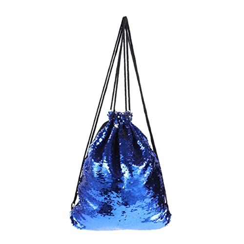 FRCOLOR Kordelzug-umhängetasche Für Damen Paillettentasche Mit Glitzerndem Design Leicht Verstaut Handy Geldbörse Notizbuch Und Snacks von FRCOLOR