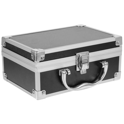 FRCOLOR Aluminium Kosmetikkoffer Tragbar Make-up-organizer Box Reise Etui Aufbewahrungsbox Für Kosmetik Langlebig Und Robust von FRCOLOR