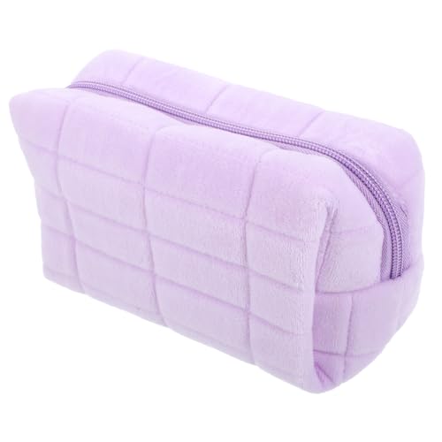 FRCOLOR Kosmetiktasche Durchsichtig Mit Reißverschluss Für Damen Make-up-Tasche Tragbar Aufbewahrungstasche Für Kosmetik Und Schmuck Reise-Make-up-Organizer von FRCOLOR