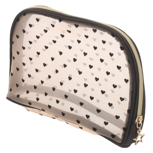 FRCOLOR Kosmetiktasche Mit Reißverschluss Für Reisen Make-up-Tasche Aus Tragbarer Make-up-Beutel Organizer Für Damenkosmetik Kompakte Make-up-Tasche Für Camping Und Alltag von FRCOLOR