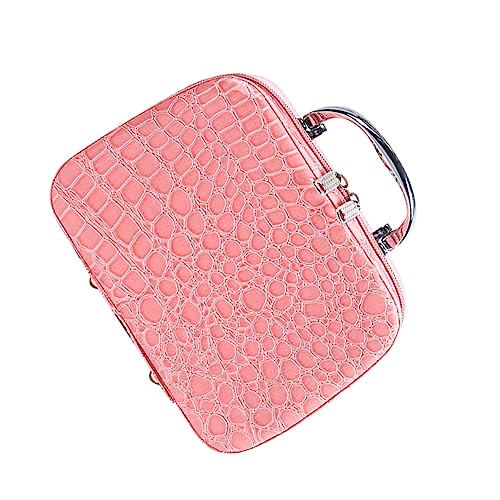 FRCOLOR Make-up-Taschen Kosmetiktaschen Für Damen Handtasche Tragetasche Für Damen Für Frauen Damen Tragetaschen Make-up-Tasche Makeup Tasche Fräulein Tragbar Kosmetiktasche von FRCOLOR