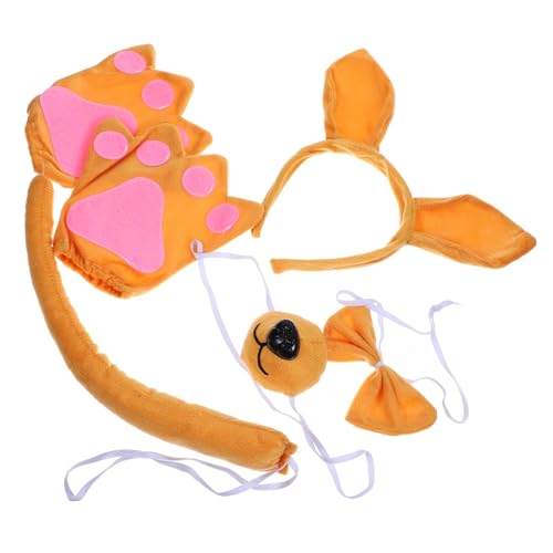 FRCOLOR Kostüm Für Frauen Mit Ohr-stirnband Süßes Cosplay-kostüm Mit Tier-design Für Party Und Festivals Inklusive Und Bowtie von FRCOLOR