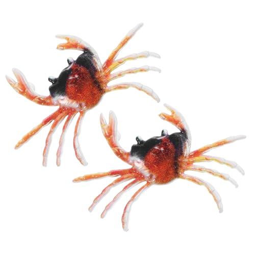 FRCOLOR Krabbenohrringe Damen Ohrstecker Kreatives Design Modisches Schmuckaccessoire Langlebig Vielseitig Für Alltag und Festlichkeit von FRCOLOR