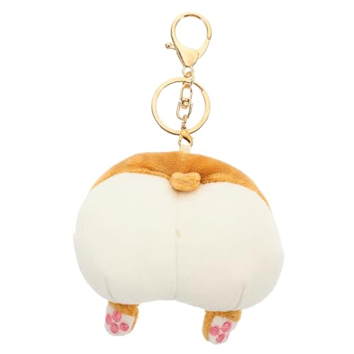 FRCOLOR Kreative Geldbörse für Studenten Lustige Tiger Popöchen Münztasche mit Reißverschluss Weiches Plüschmaterial für Münzen Schlüssel Aufbewahrungslösung von FRCOLOR