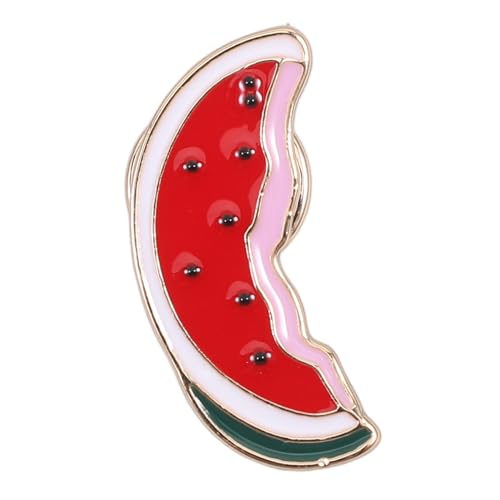 FRCOLOR Kreative Modische Wassermelonen Brosche aus Langlebiger Leichte Tragbare Anstecknadel für Damenkleidung Sweater Clip und Modisches Accessoire für Alltag und Geschenke von FRCOLOR