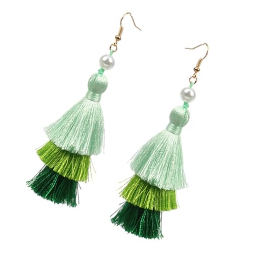 FRCOLOR Kreative Quasten Ohrringe Baumwolle Farbverlauf Dangle Ohrringe für Frauen Leichte und Ohrhänger für Partys Hochzeiten und Alltag Unvergessliche zu Weihnachten Zufällige Farbe FRCOLOR Kreative Quasten Ohrringe Baumwolle Farbverlauf Dangle Ohrringe für Frauen Leichte und Ohrhänger für Partys Hochzeiten und Alltag Unvergessliche zu Weihnachten Zufällige Farbe von FRCOLOR