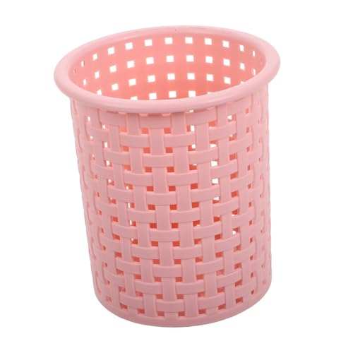 FRCOLOR Stiftebehälter Aus Kunstrattan Stiftehalter Für Schreibtisch Make-up-pinselständer Stifte Organizer Aufbewahrungsbehälter Für Büro Oder Zuhause von FRCOLOR