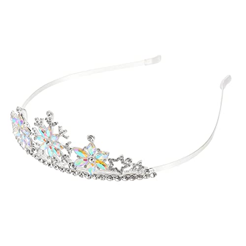 FRCOLOR Krone Schneeflocke Junge Mädchen Haarschmuck Party Tiara Stirnband Haaraccessoire Winter Festive Kopfbedeckung FRCOLOR Krone Schneeflocke Junge Mädchen Haarschmuck Party Tiara Stirnband Haaraccessoire Winter Festive Kopfbedeckung von FRCOLOR