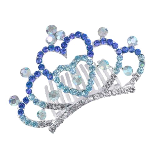 FRCOLOR Kronenkamm für Mädchen Strass-Stirnband Krone für Mädchen kinder haarschmuck hair accessories Haarschmuck für die Hochzeit Kronenkamm für Kinder Mädchen Krone Prinzessin von FRCOLOR